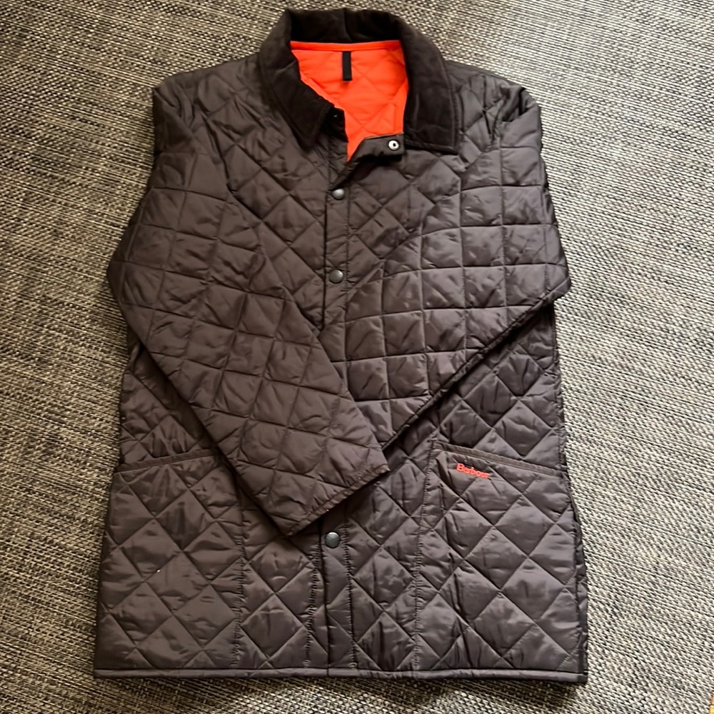 Men’s Brown Barbour Quilted Jacket